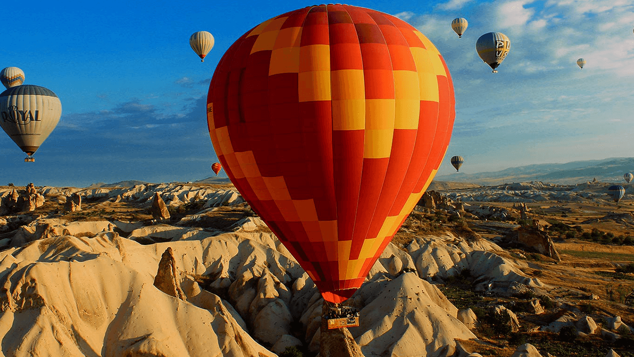 Balloons in Cappadocia