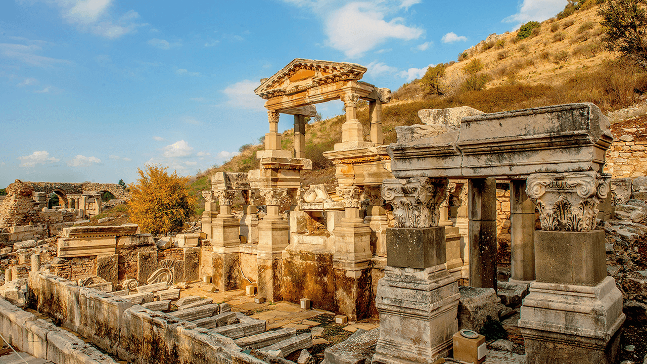 Las ruinas de Éfeso e información general
