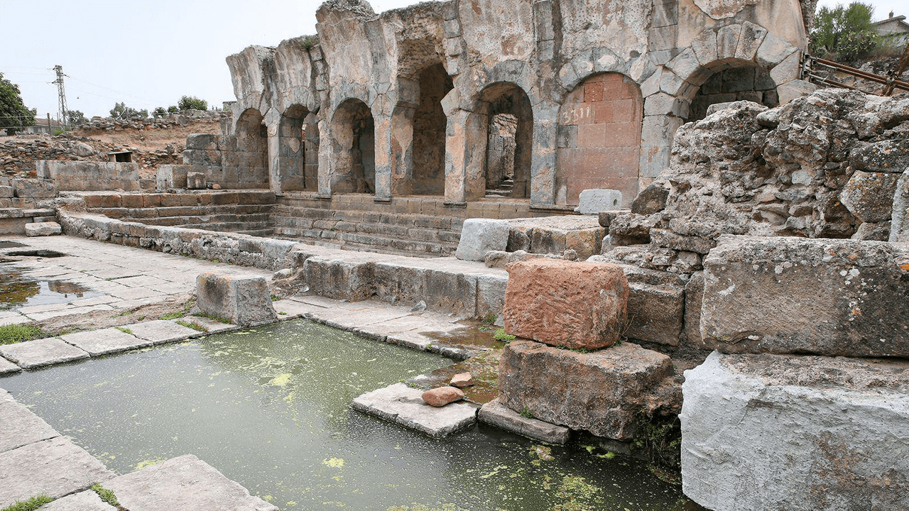 Las Termas Romanas en Éfeso