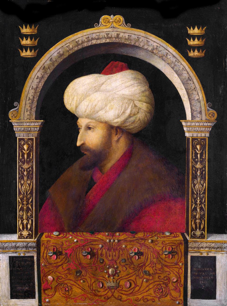 Gentile Bellini Fatih Sultan mehmet NationalGallery London