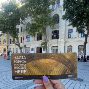 Entrada al museo de historia de Santa Sofia