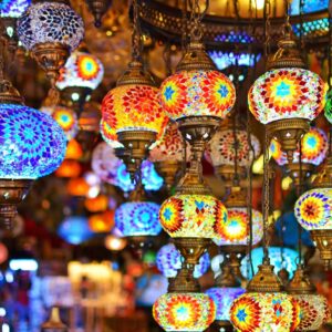 Taller de lamparas Turcas en Estambul